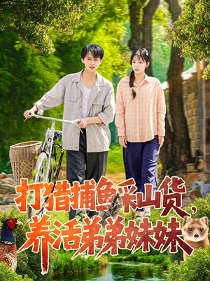 打猎捕鱼采山货，养活弟弟妹妹（108集） 精彩短剧抢先看