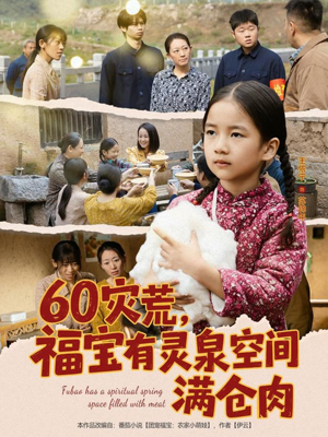60灾荒，福宝有灵泉空间满仓肉（80集）火爆短剧推荐