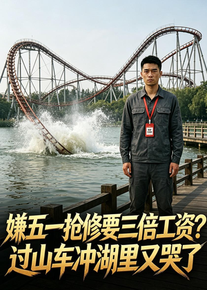 嫌五一抢修要三倍工资？过山车冲湖里又哭了（33集）免费短剧完整版