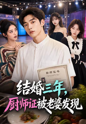 结婚三年，厨师证被老婆发现（86集）百亿短剧抢先看