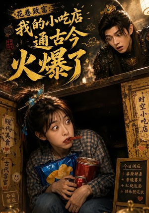花卷致富：我的小吃店通古今火爆了（111集）战神短剧推荐