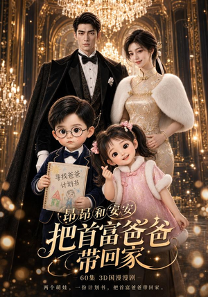 昂昂安安把首富爸爸带回家（60集）快来看短剧