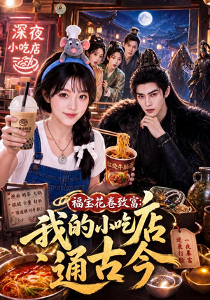 福宝花卷致富：我的小吃店通古今（196集）热播古装短剧