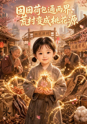 囡囡荷包通两界，荒村变成桃花源（85集）火爆短剧来袭