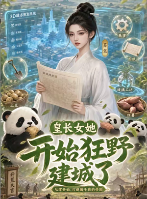 皇长女她开始狂野建城了（50集）热门短剧追到爽
