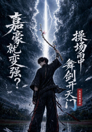 嘉豪就变强?操场雨中舞剑开天门(68集) 嘉豪就变强?操场雨中舞剑开天门(68集)小短剧抢先看