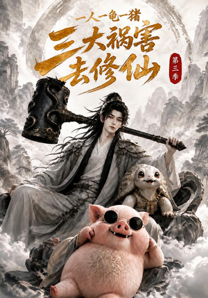 一人一龟一猪，三大祸害去修仙第三季（141集）看精彩短剧