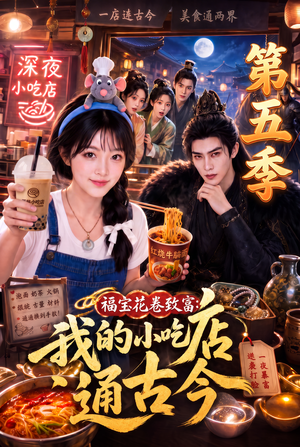 福宝花卷致富：我的小吃店通古今第五季（160集）简直不要太好看