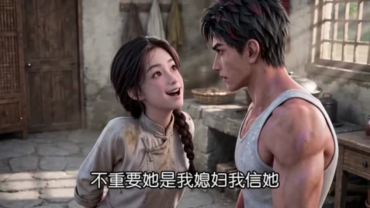 咸鱼姜棉穿书3D版（61集）深深爱上这部剧