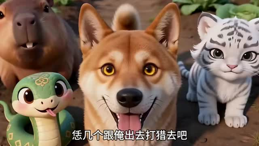 魔界大佬伪装灵宠，赖在我的菜园子（26集）第一季