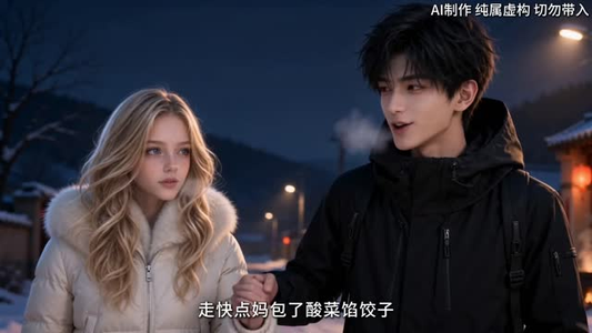 洋媳妇勇闯东北老家（154集）最火的短剧