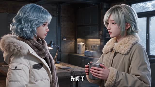 孤屋求生：从茅草屋到移动堡垒（76集）短剧也太好看了