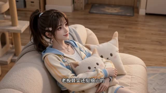 顶流boss竟是我的小猫咪（65集）超甜短剧分享