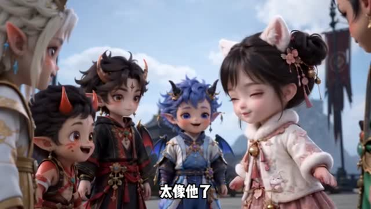 窝窝三岁半，狐宝萌翻三界（上）（1-133集）免费看全集