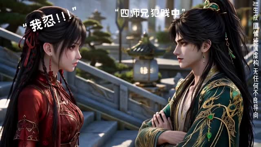 团宠小师妹五界第一天才见她都破防（138集）熬夜追短剧