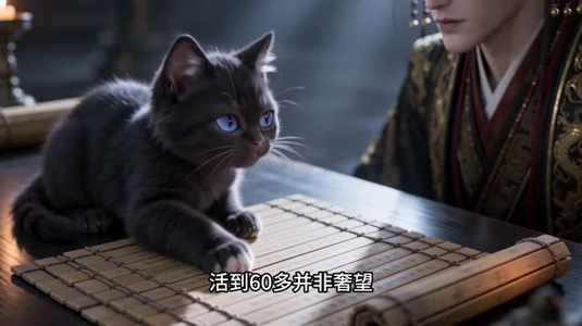 穿成奶猫，秦始皇听见了我的心声（119集）超甜的短剧